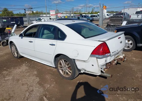 2012 Chevrolet Impala Ltz z USA, uszkodzony, nr VIN 2G1WC5E32C1213552